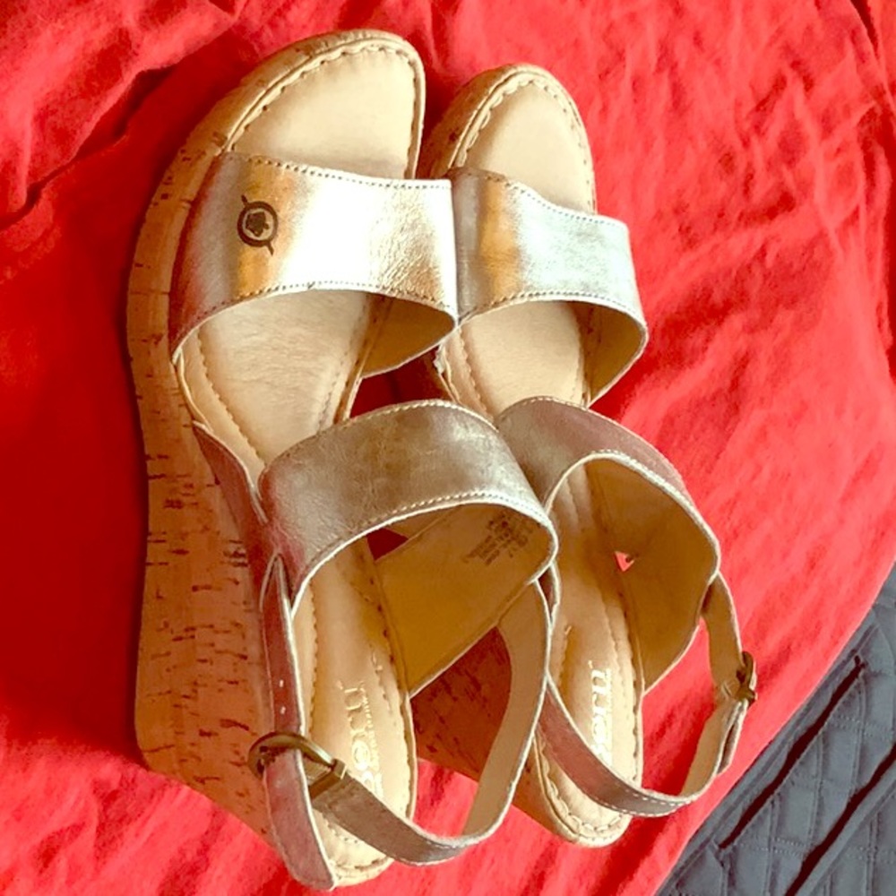 Born wedge sandals